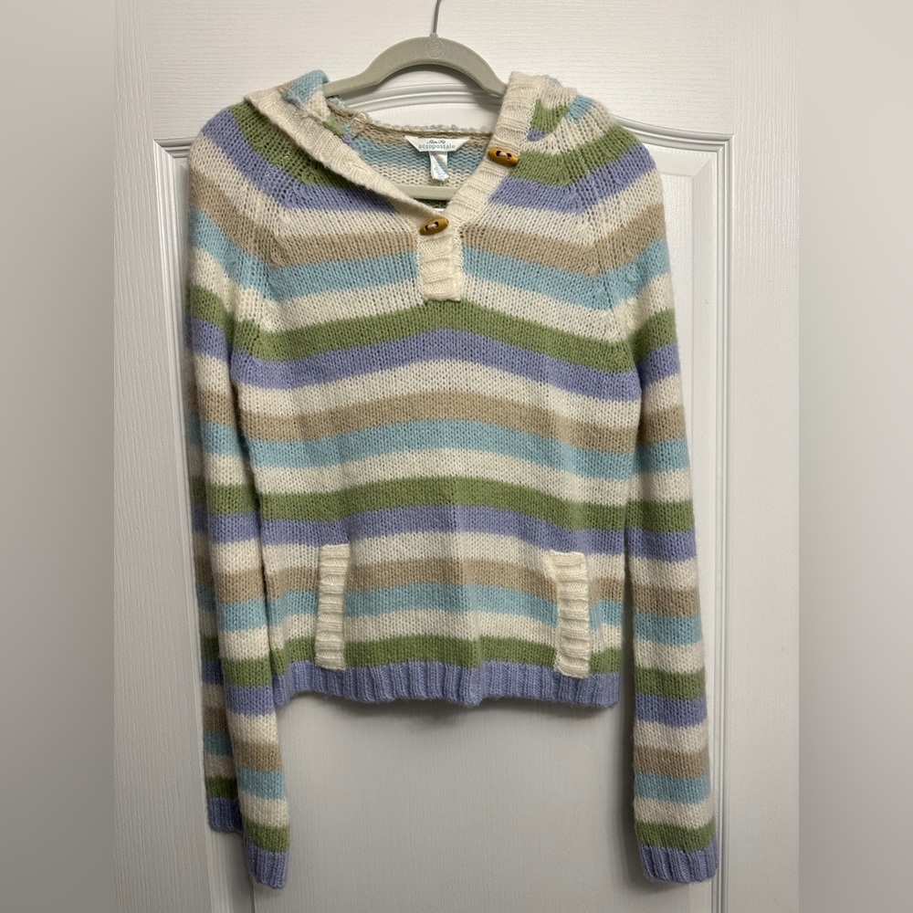 NWT Aeropostale Striped Hoodie Sweater
